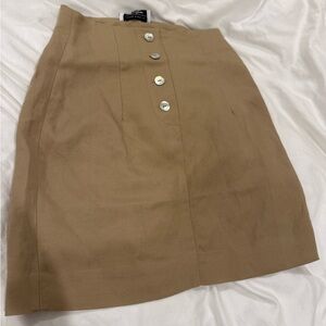 Elegant Tan Skirt